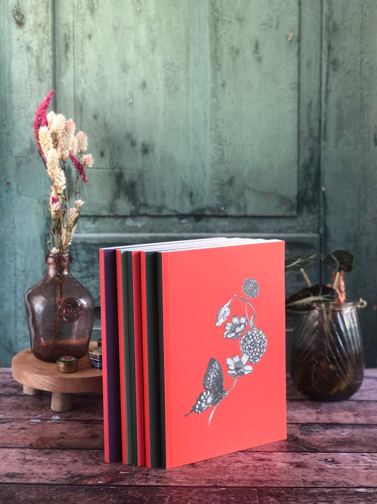 Carnet - Le papillon