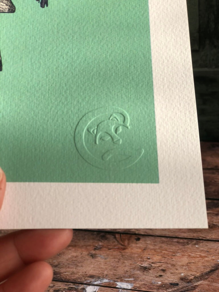 Affiche - La mésange