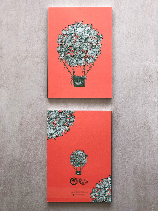 Carnet - La montgolfière