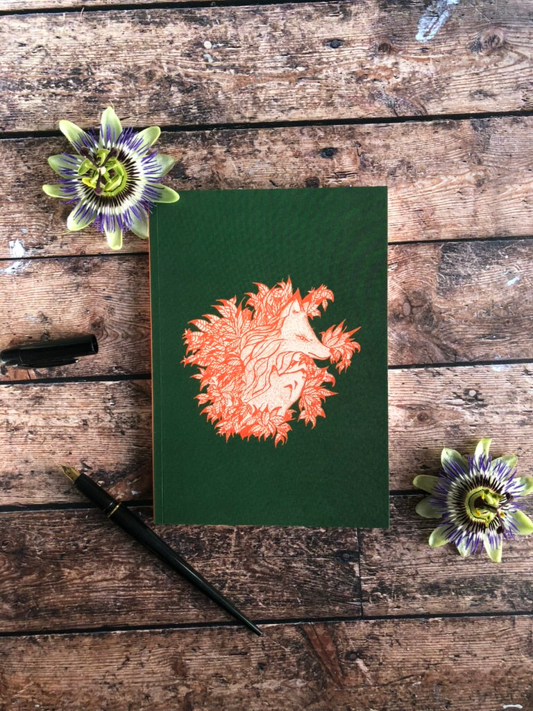 Carnet montgolfière, design réalisé par l'atelier des Reloups.