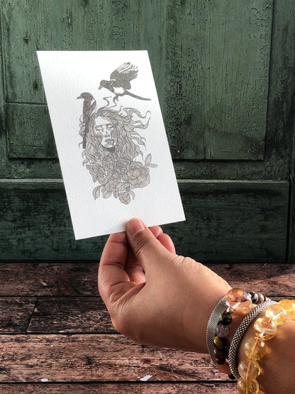 Carte postale - Chamane