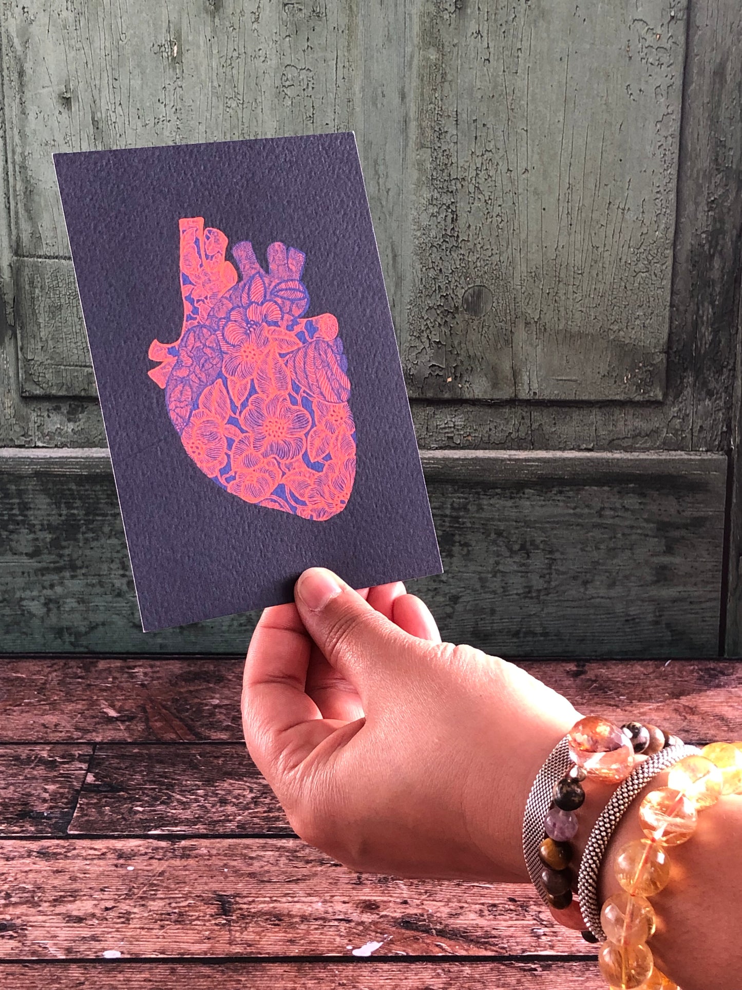 Carte postale - La magie du coeur