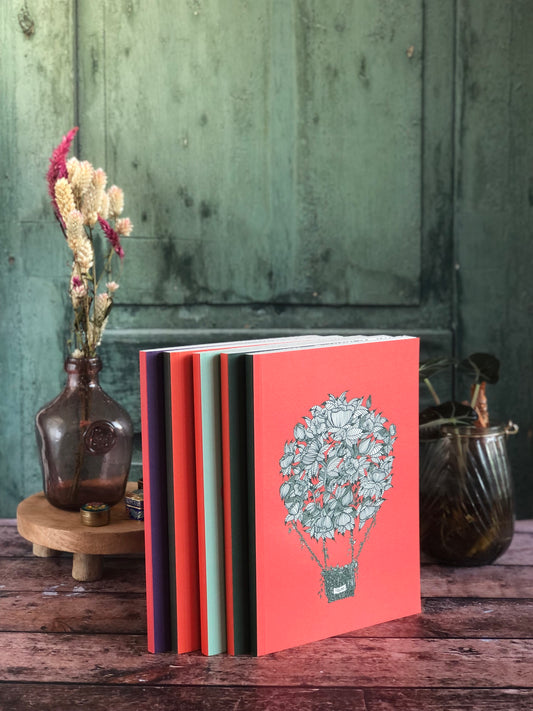 Carnet - La montgolfière