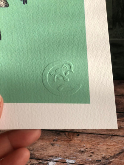 Affiche - La mésange